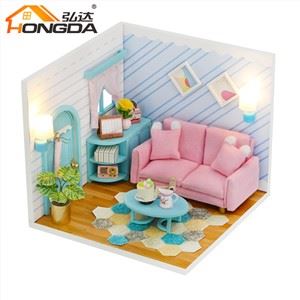 S2004 Güneşli Oturma Odası Dollhouse