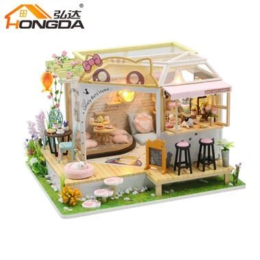 Kız Çocukları İçin Diy Dollhouse Kiti